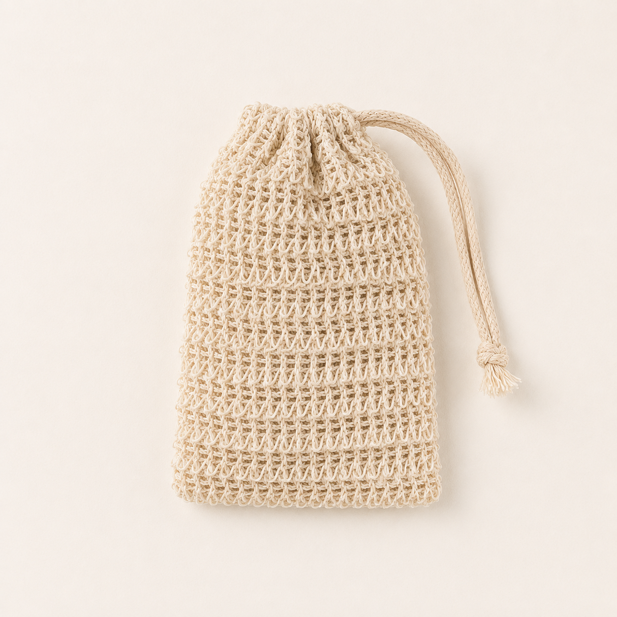 Natural Sisal Soap Saver Bag