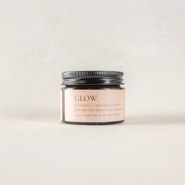 GLOW | Rosehip + Frankincense Tallow Balm 50mL