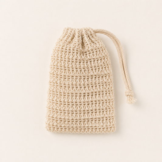 Natural Sisal Soap Saver Bag